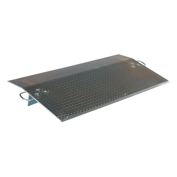 60" x 30" Aluminum Dock Plate, 1/2" Thick, 7800 lb Capacity